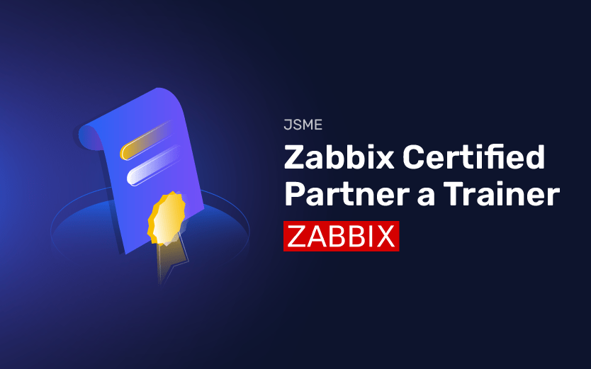 InitMAX je oficiálním Zabbix Certified Partner a Zabbix Certified Trainer.