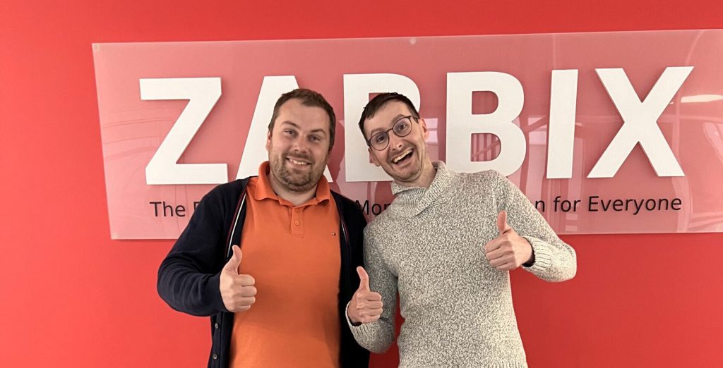 CEO Initmax Tomáš Heřmánek navštívil v květnu firmu Zabbix v Rize.