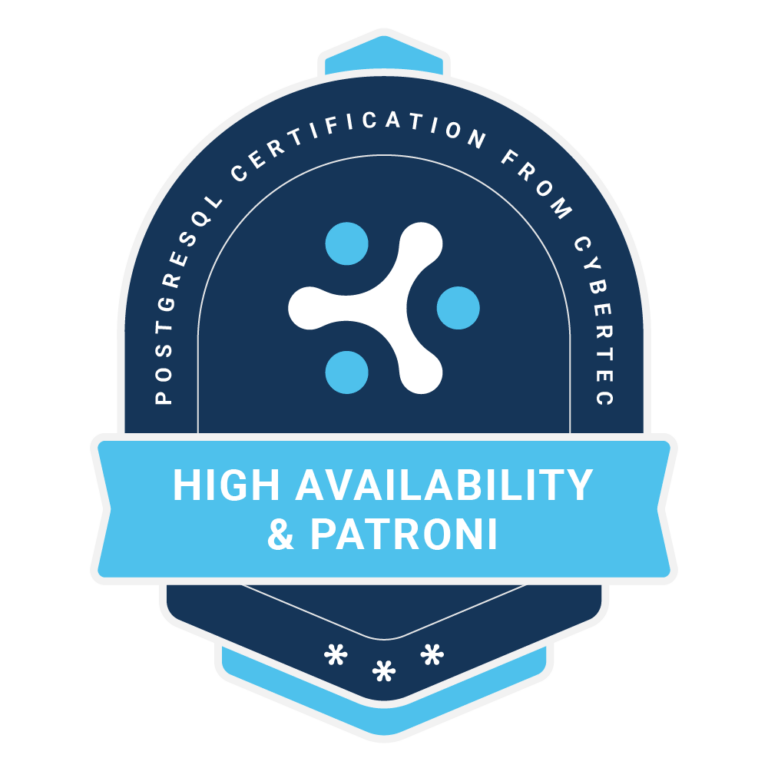 PostgreSQL – vysoká dostupnost a Patroni