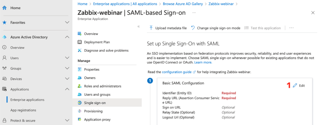 Set up Single Sign-On with SAML