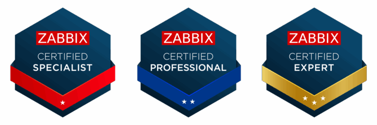 Zabbix  Certified Specialist + Professional + Expert
