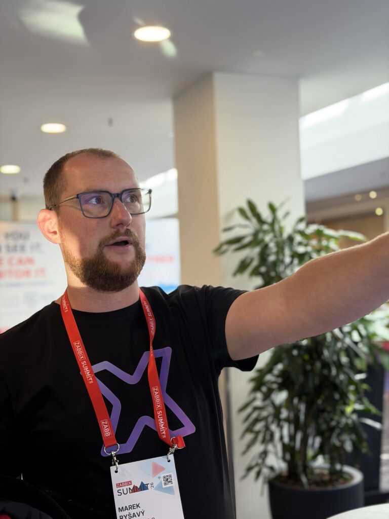 Člen týmu initMAX na summitu – Zabbix Summit 2026, Riga