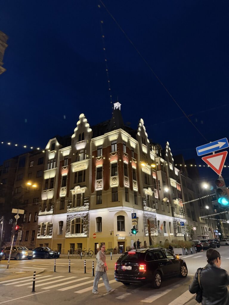 Večerní Riga během summitu – Zabbix Summit 2026, Riga