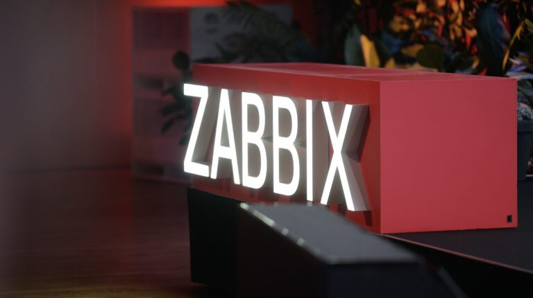 Světelné logo Zabbix – Zabbix Summit 2026, Riga