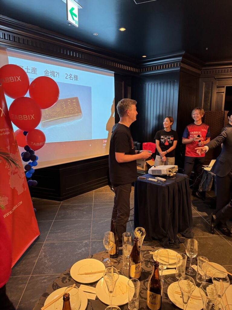 Networking během Zabbix Conference Japan 2025