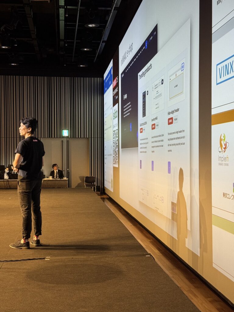 Přednáška a ukázka na pódiu během Zabbix Conference Japan 2025
