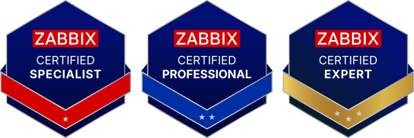 Zabbix  Certified Specialist + Professional + Expert